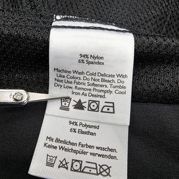 Eddie Bauer Pants Mens 36x32 Black Straight Fit Nylon Spandex Zip Pocket Outdoor - Picture 16 of 16